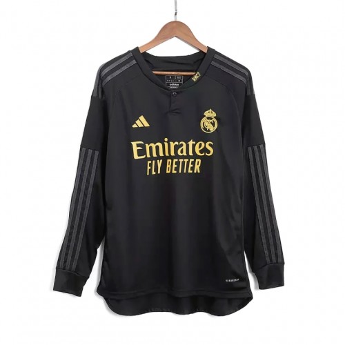Maillot de Foot Real Madrid Third 2023-24 Manche Longue Maillot de Foot Real Madrid Third 2023-24 Manche Longue